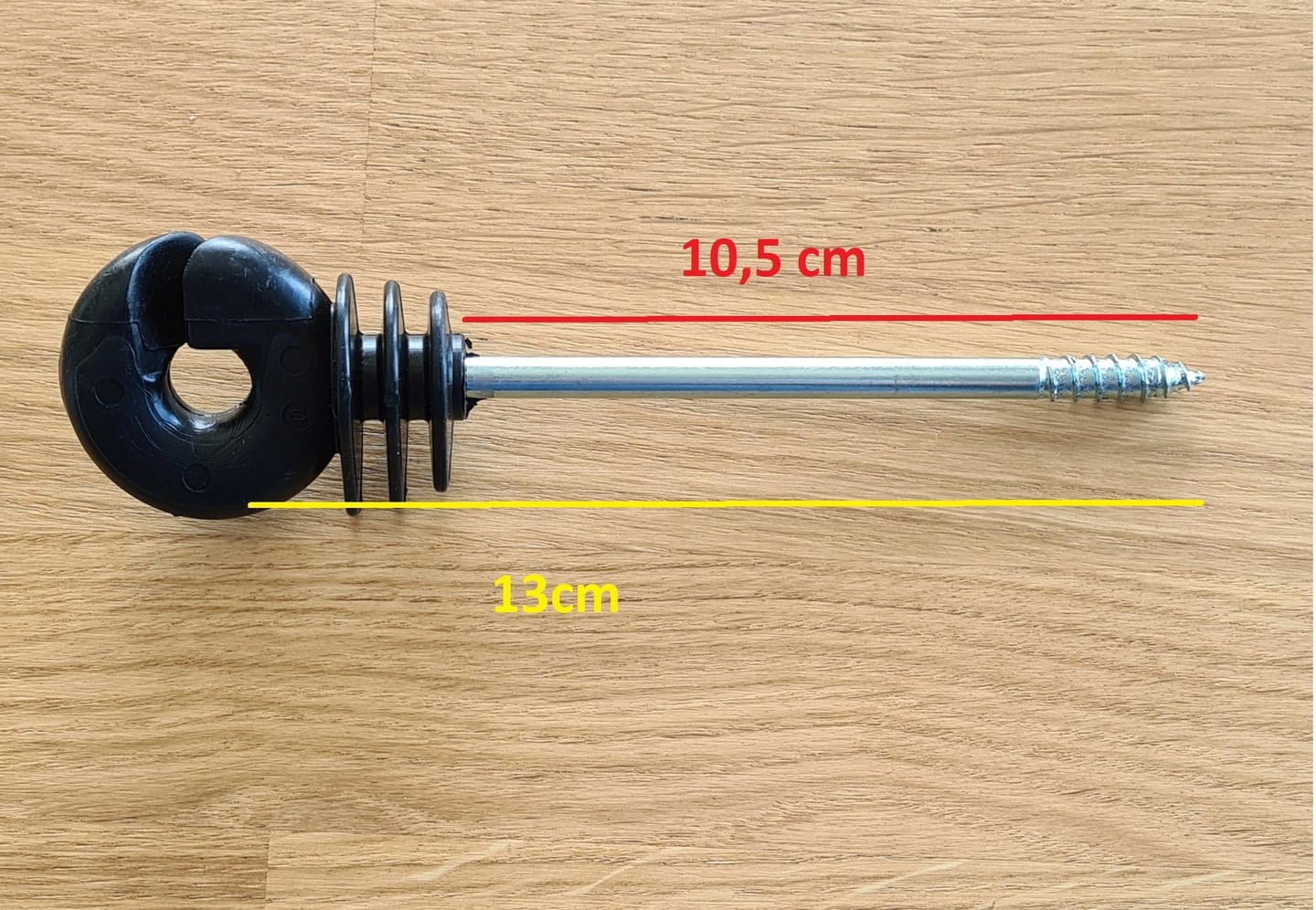 PASTUCH IZOLATOR Pomelac DO DREWNA FI6/13cm 10 szt - Cavalo